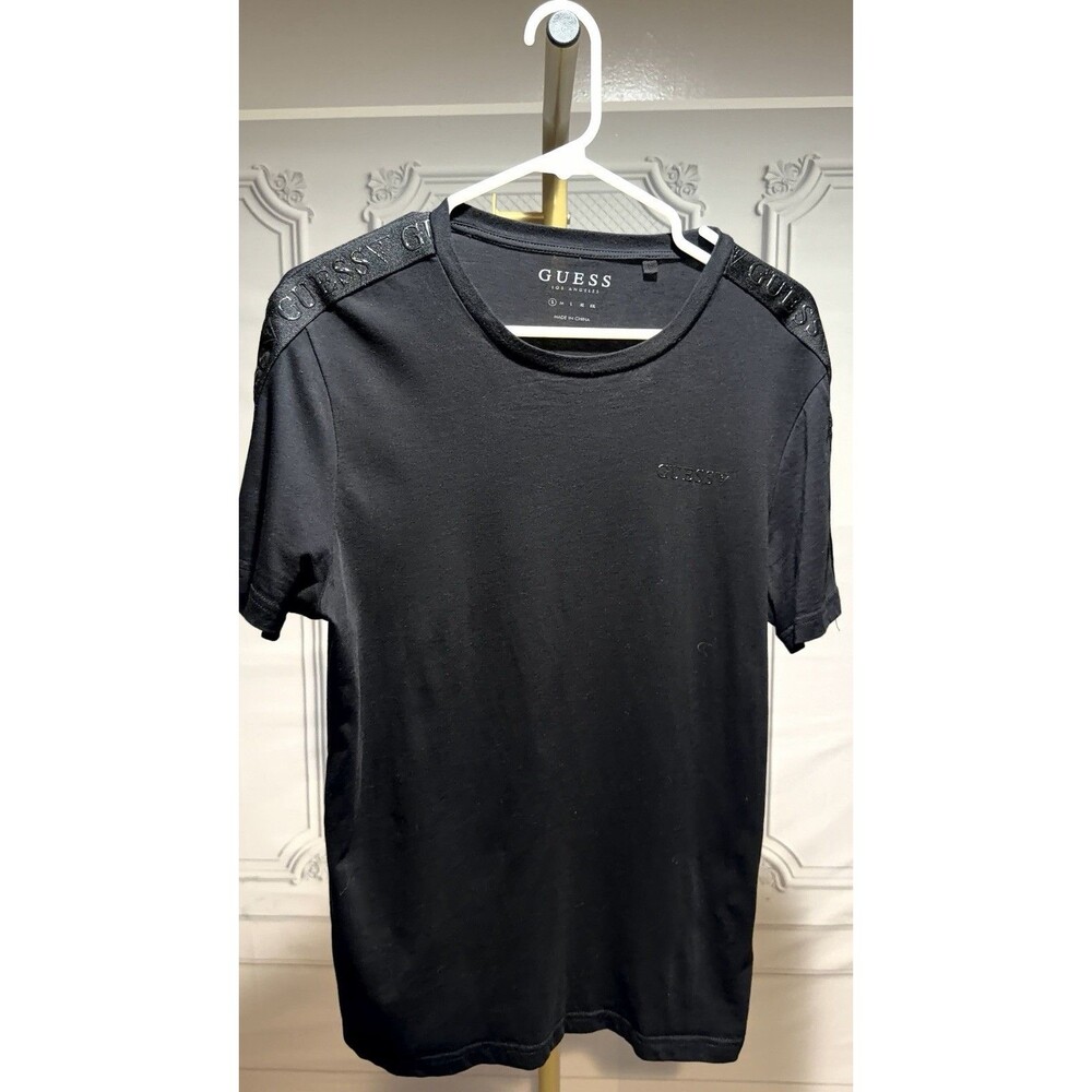 GUESS Los Angeles Men’s Short Sleeve T-Shirt Size S Black 100% Cotton